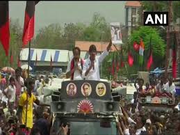 The party's chief was named after stalin in a. Mk Stalin S Wife Son Campaign For Dmk Ahead Of Tn Assembly Polls