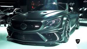 Heavily Modified 1000hp Mansory Mercedes S63 Amg Coupe Black Edition Iaa Frankfurt 2015 Mercedes S63 Black Edition Coupe