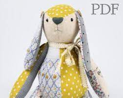 Butterick 4854 Etsy Memory Bears Pattern Sewing Stuffed Animals Plush Pattern