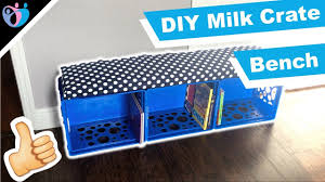 Kiwico | stem, steam & science kits for kids How To Make A Diy Milk Crate Bench Out Of Storage Containers Great For Kids Youtube