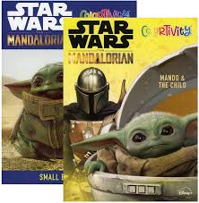 It is him that an unusual baby yoda gets to, which at first glance was beloved by all viewers and fans of the series. Amazon Com The Mandalorian And Child Baby Yoda Coloring Activity 2 Titles Disney Starwars Doodles Book Learning Drawing Coloring Gift For Kids Toddler Activity At Classroom Home 80 Pages 2 Pack Office Products