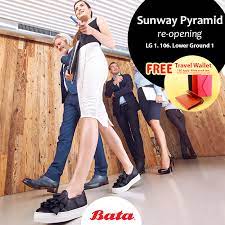 Sunway pyramid is malaysia's first themed shopping and entertainment mall located in bandar sunway pyramid mall was established in july 1997 and is one of the popular mall that residents and. Bata Bata Sunway Pyramid Re Opens With A Brand New Look Facebook