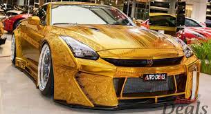 Gold Chrome 820 Hp 2014 Nissan Gt R Goes For Over Half A Million Dollars Carscoops