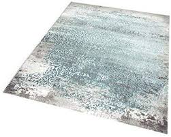 carpetia moderner teppich antik vintage ornamente grau creme turkis grosse 160x230 cm moderne teppiche teppich turkis teppich