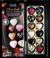 Specially Selected Chocolate Truffle Hearts Cafe Au Lait Raspberry Mascarpone Strawberry Rhubarb Bourbon Strawberry Sweets Strawberry Rhubarb Chocolate