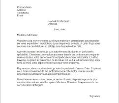 Cover Letter Example Exemple De Lettre De Motivation Travail
