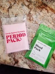 Check spelling or type a new query. Naturally The Period Pack Came Wrapped In A Maxi Pad And The Weed Pack Came With Rolling Papers Cardsagainsthumanity