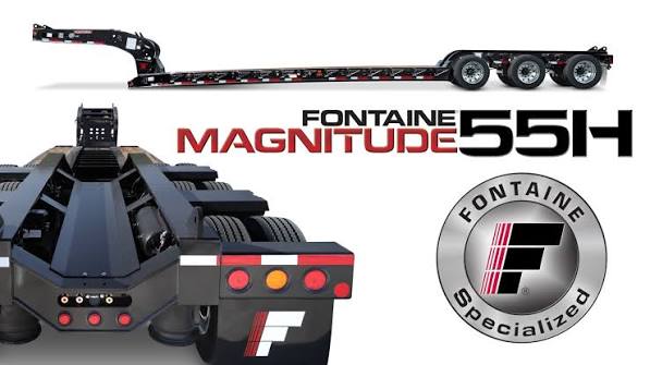 Fontaine Fontaine Heavy Haul Magnitude 55HDSR Lowboy Trailer