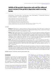 Image result for Geriatric Depression Scale