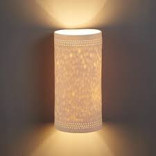 Hey I Found This Really Awesome Etsy Listing At Https Www Etsy Com Listing 629218863 Cylinder Por Sconces Living Room Modern Wall Lights Ceramic Wall Lights