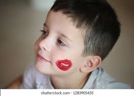 9+ Hundred Kiss Lipstick Cheek Royalty-Free Images, Stock Photos & Pictures 