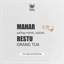 Kata kata restu orang tua saat menikah. Mahar Paling Mahal Adalah Restu Orang Tua Ingin Tahu Betapa Mahalnya Restu Orang Tua Tanyakan Pada Mereka Kata Kata Indah Islamic Quotes Kata Kata Motivasi
