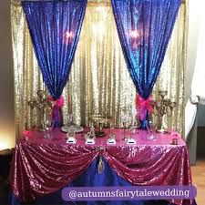 Royal Blue Pink And Gold Baby Shower Backdrop What Will It Be A Boy Or Girl Pink Party Decorations Pink Backdrop Baby Shower Candy Table