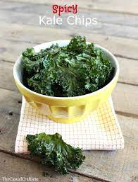 Spicy Kale Chips Recipe Healthy Snacks Recipes Summer Vegetable Recipes Paleo Snacks