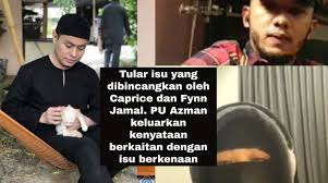 Salah seorang netizen berpendapat tiktok bukan saluran yang bagus meskipun apa yang mahu cik man sampaikan adalah. Tular Isu Yang Dibincangkan Oleh Caprice Dan Fynn Jamal Pu Azman Keluarkan Kenyataan Berkaitan Dengan Isu