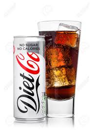 London Uk June 9 2017 Aluminium Can And Glass Of Diet Coke Stock Photo Picture And Royalty Free Image Image 80140082