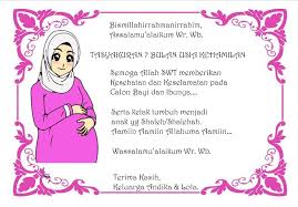 Hukum selamatan kehamilan 4 bulan dan 7 bulanan friday. Terkini Ucapan Syukuran 7 Bulanan Kehamilan Doc