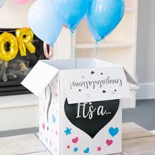 Check spelling or type a new query. Amazon Com Willa Flare Gender Reveal Box With Sealing Stickers Fun Baby Boy And Girl Party Supplies Games Activities Props And Decorations Large Pink And Blue Cardboard Box Balloons Not Included