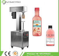 Semi Automatic Beverage Juice Bottle Stelvin Screw Cap ...