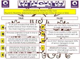 Yeah it's not ideal, but it's for the health and safety of the nation, so is a necessary evil. 2018 International Women S Day Quiz 7 Rounds And Over 40 Questions Health
