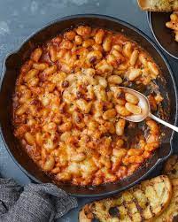 Cheesy White Bean Tomato Bake Nyt Bean Recipes Vegetarian Recipes Recipes