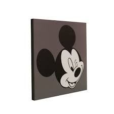 Mit einer dreifach grundierten leinwand aus 100% baumwolle, 380 g/qm stark. Disney Wandbild Keilrahmen Bild Leinwand Micky Maus Kinder 35x35cm Ebay