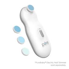 Purebaby Electric Nail Trimmer 4 Piece Replacement Filing Pad Set Pure Enrichment