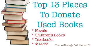 Join the pick up list. Top 13 Places To Donate Used Books