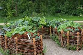 Hochbeet Aus Weidenruten Garten Hochbeet Garten Garten Ideen