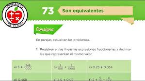 .programa de formacion civica y etica tercero de secundaria bloque 1 los retos del desarrollo personal y social tema 1. Desafio 73 Son Equivalentes 4 Grado De Primaria Youtube