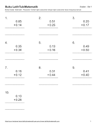 Check spelling or type a new query. Pkp Latihan Tambah Perpuluhan Flip Ebook Pages 1 10 Anyflip Anyflip