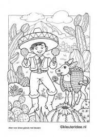 We have the most common formats for standard printers available. Kleurplaat Mexico Kleuteridee Nl Mexican Coloring Coloring Pages Coloring Books Mexican Colors