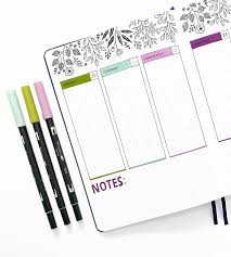 Black Floral Planner Undated 12 Month Personal Planner Archer And Olive Bullet Journal Creating A Bullet Journal Bullet Journal Inspiration