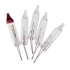 Anthropologie.com has been visited by 10k+ users in the past month Pack Of 5 Clear Mini Christmas Replacement Bulbs 2 5 Volts Christmas Central