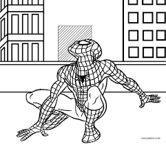 When you hand them these free and unique coloring pages, no wonder, you will find their eyes sparkling with. Printable Spiderman Coloring Pages For Kids