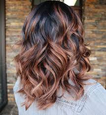 Black Hair With Caramel Balayage Hair Styles Dark Hair With Highlights Brunette Hair Color