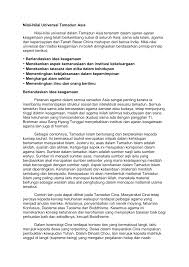 Dalam tamadun islam, agama islam yang mengatur setiap aspek kehidupan manusia merangkumi akidah, syariah dan akhlak. Https Pdfcoffee Com Download Nilai Nilai Universal Pdf Free Html