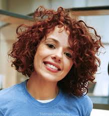 .for round faces photo and video in 2020 choosing the right hairstyles for round faces will balance its outline, and thus visually make the face look oval. Curly Hairstyles For Round Faces Short Hairstyles Haircuts 2019 2020