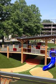 The Little Apron Academy Is A 37 000 Square Foot Learning Center At The Home Depot S Headquarters In Atlanta Georgi Playground Grass Playground The Home Depot