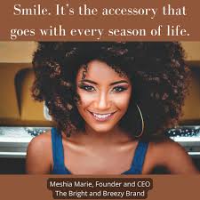 Today is the PERFECT day to be YOU!!! -Meshia Marie Bright and Breezy  Founder and CEO ❤️ #truetoyourself #daretocreate #daretodream  #blackownedbusiness #blackowned #woman #womanownedbusiness #womanempowerment