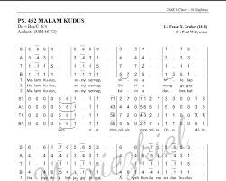 Malam kudus.sunyi senyap bintangmu gemerlap jurus'lamat manusia telah datang di dunia kristus anak daud (2x). Malam Kudus Ps 452 Franz X Gruber Not Angka Ssaattbb Maxiezkiel