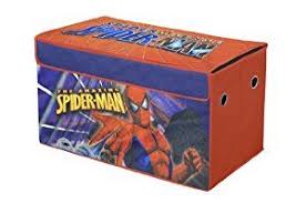 Marvel Spiderman Collapsible Storage Trunk Spiderman Bedroom Toy Trunk Toy Storage