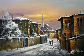 Istanbul Tablolari Ist 014 Tablolar Resimler Manzara Resimleri