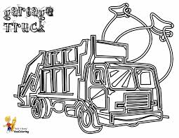 Foster the literacy skills in your child with these free, printable coloring pages that can be easily assembled int. Grimy Garbage Truck Coloring Page 18 Free Construction Coloring