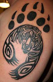 Tribal Bear Tattoo Bear Paw Tattoos Bear Claw Tattoo