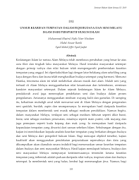 Malaysia terdiri daripada pelbagai kumpulan etnik termasuk melayu, bumiputera, cina dan india. Pdf 011 Unsur Kearifan Tempatan Dalam Fiqh Budaya Dan Seni Melayu