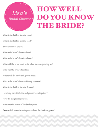 During the party, get all the attendees together and have the bride answer the same bachelorette party questions (with a hefty cocktail. Groom Quizz Bachelorette Party Games Fun And Creative Activities For A Memorable Girls Night Everafterguide Bridal Shower Unique Bridal Shower Bride