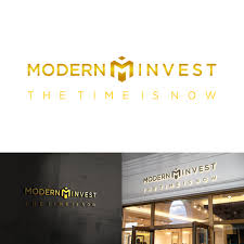 Modern and simple logo of a shield that a growing arrow chart trough the shield. Modern Invest Benotigt Ein Starkes Logo Wettbewerb In Der Kategorie Logo 99designs