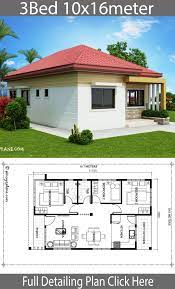 3 bedroom house plans with 2 or 2 1/2 bathrooms are the most common house plan configuration that people buy these days. Simple Low Budget Modern 3 Bedroom House Design In Kenya Trendecors