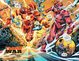 The Flash 49 Flash Wars Theflash Rebirth Wally West Vs Barry Allen The Flash Comics Kid Flash